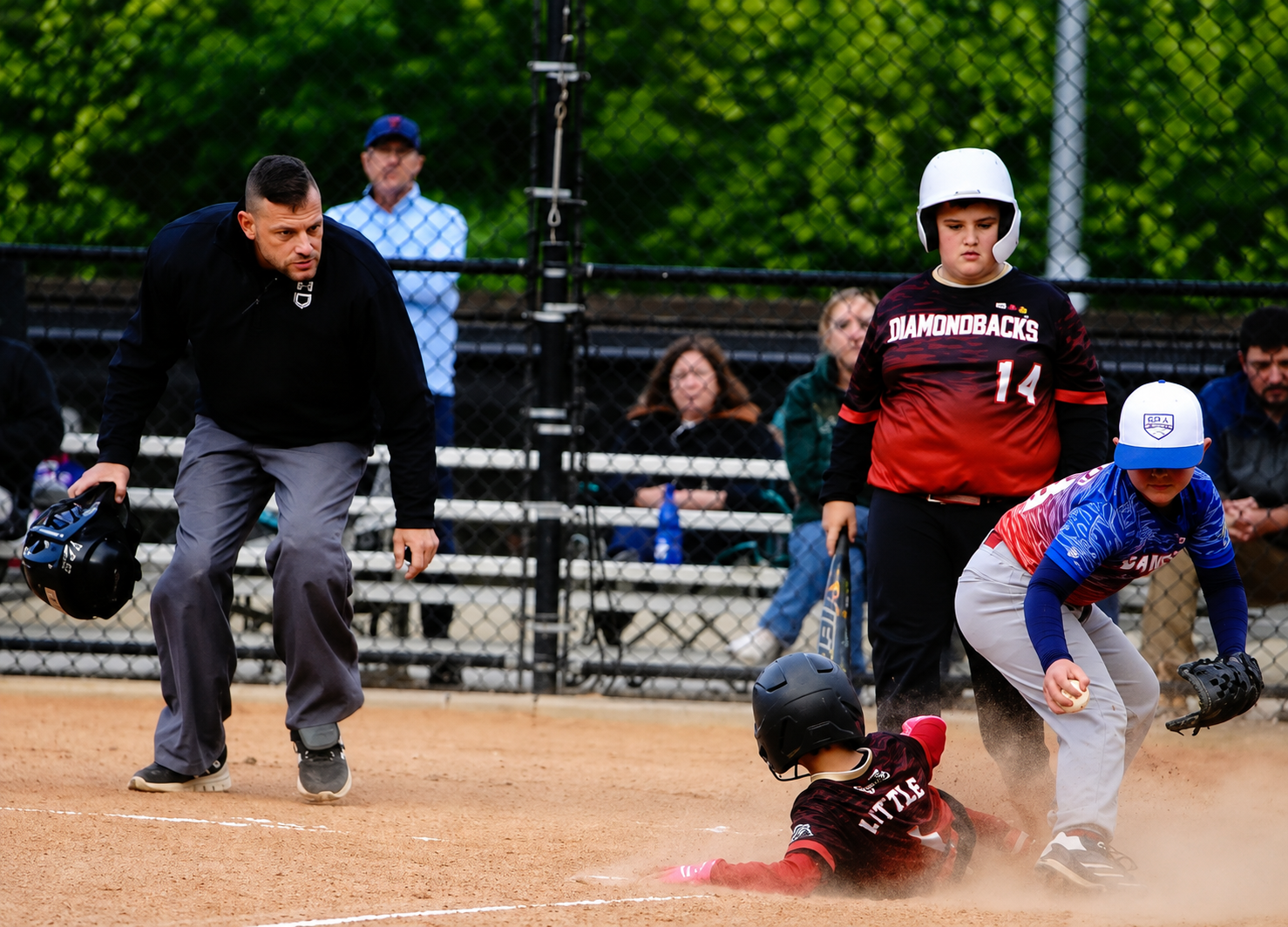 SRA baseball player in action
