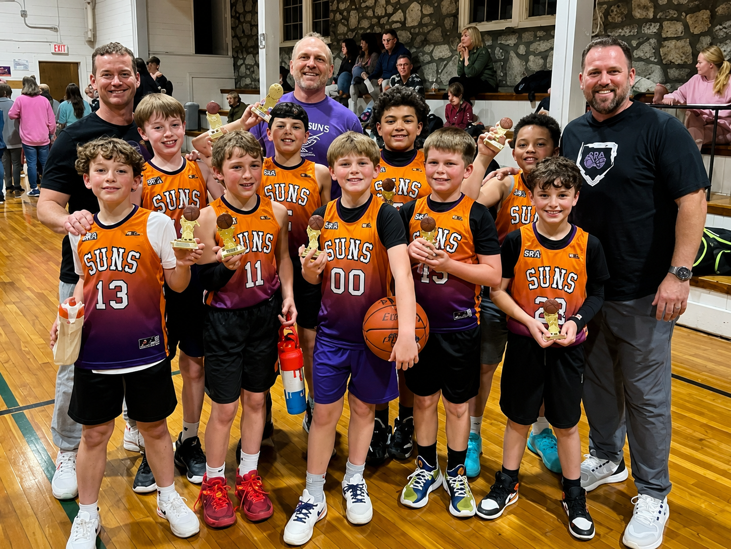 SRA basketball team