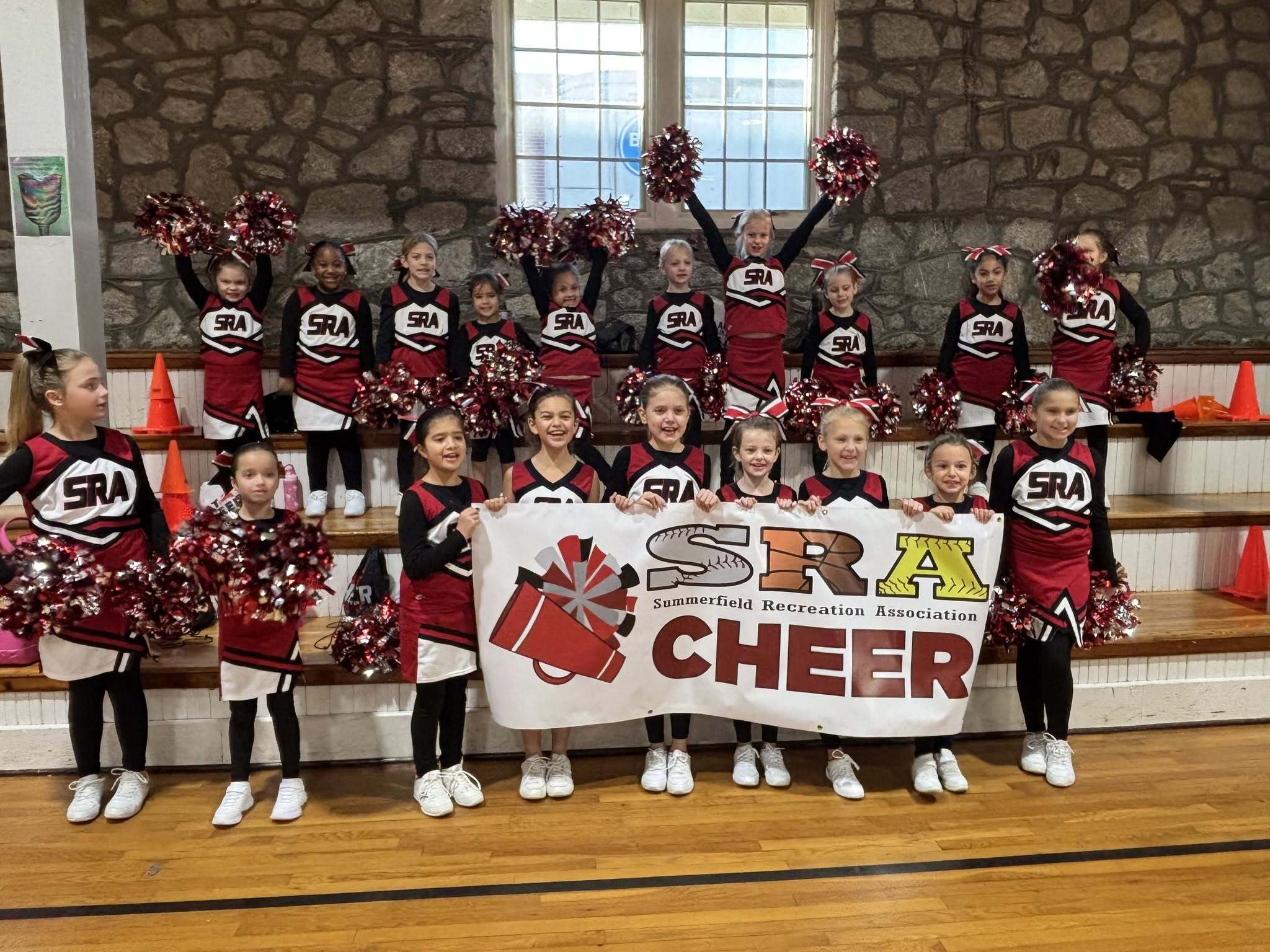 SRA cheer team
