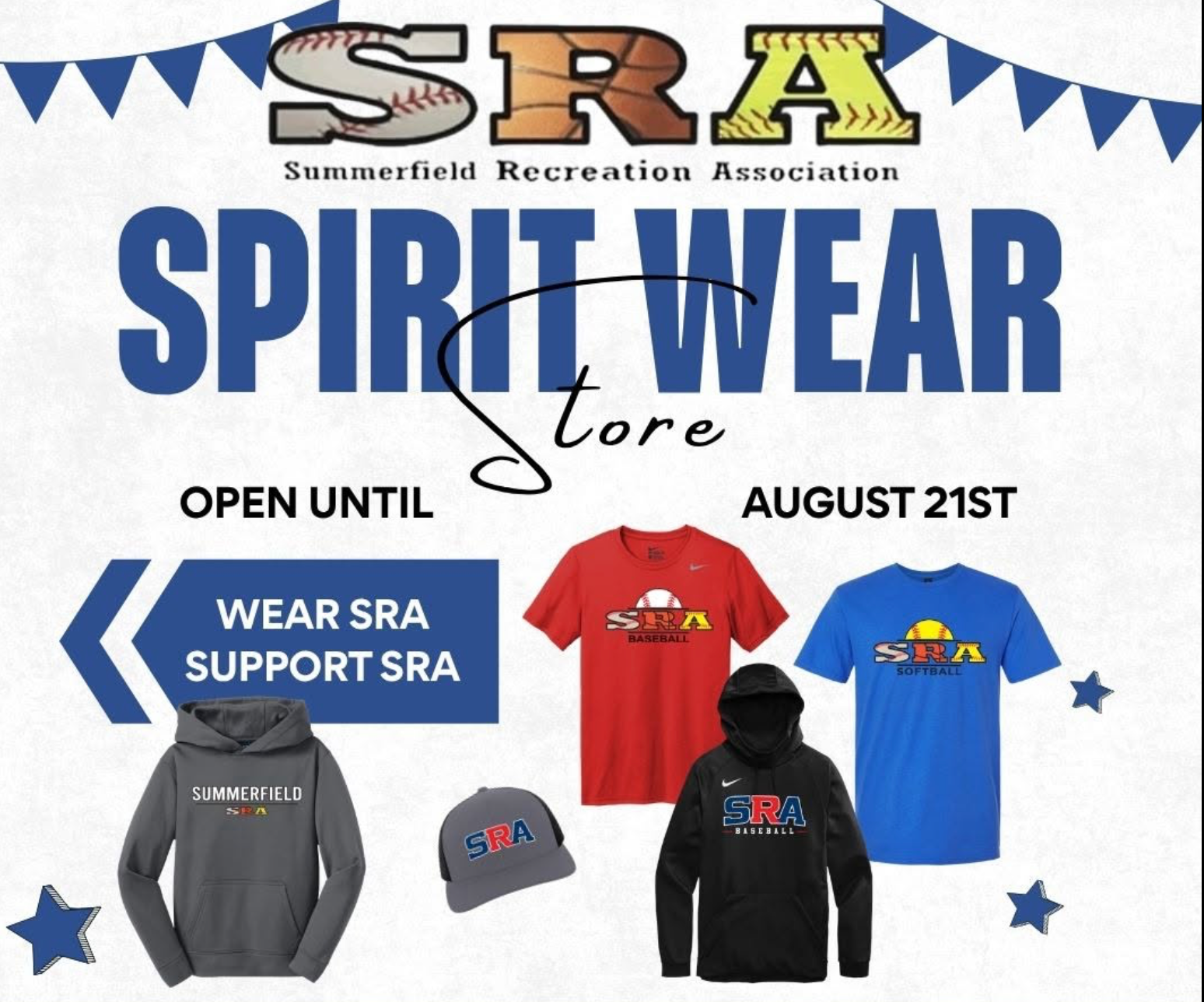 SRA Spirit Wear Store